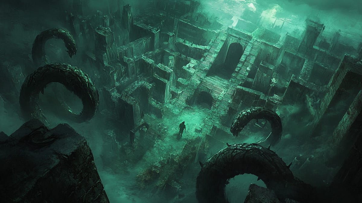 The Obsidian Labyrinth of Varnath